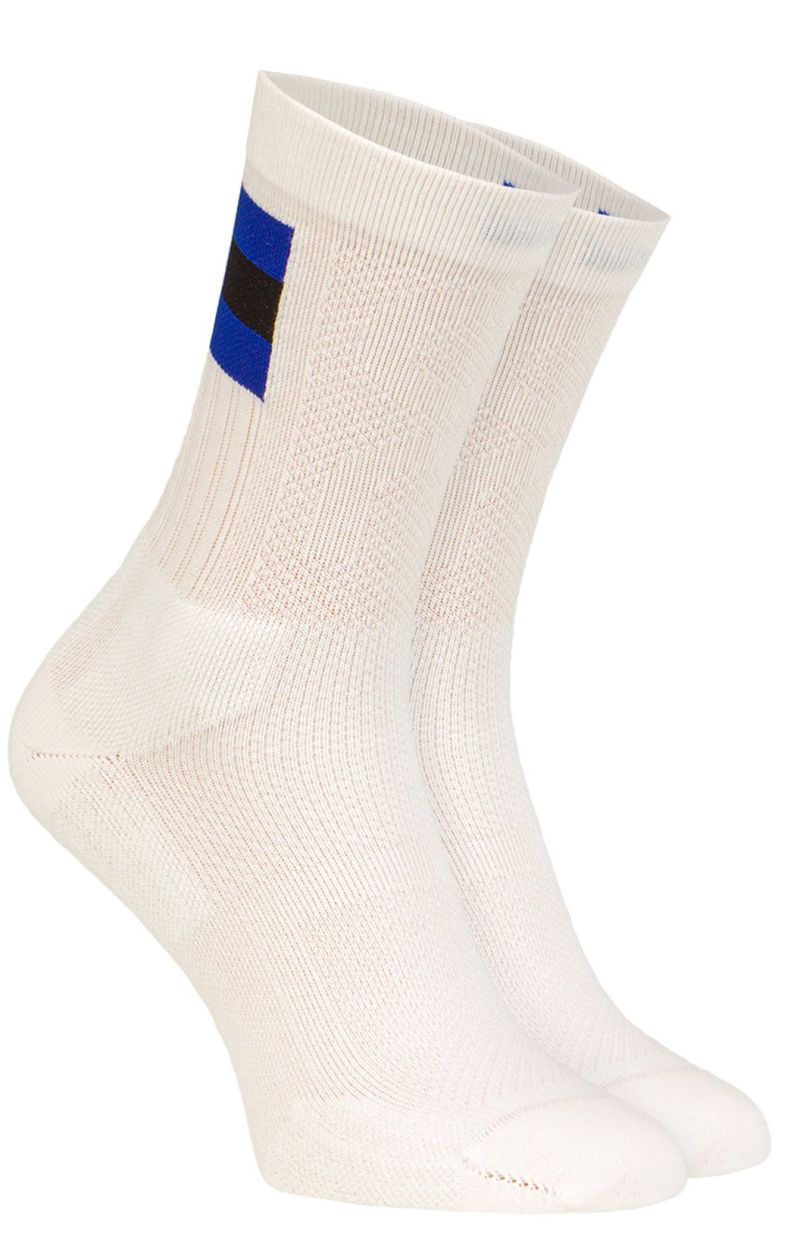 Calzini Da Tennis On Tennis Sock Bianco Viola Tennis Zone