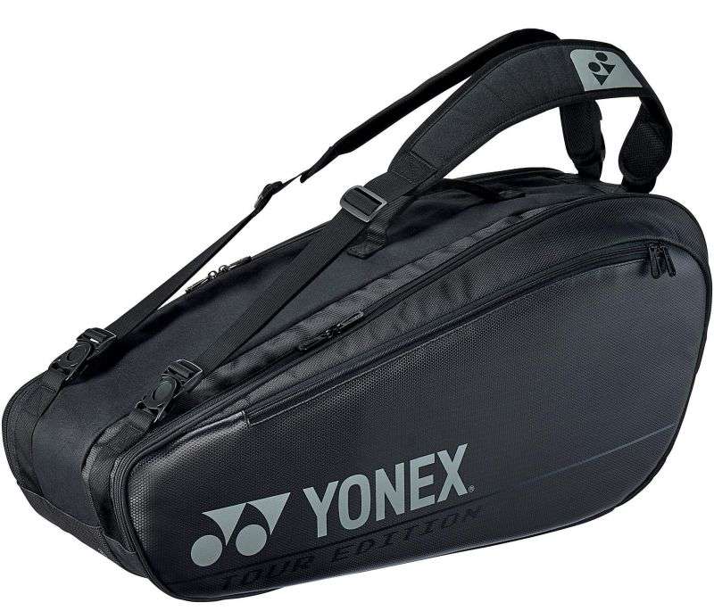 Tennis Bag Yonex Pro Racquet Bag 6 Pack Black Tennis Shop Strefa