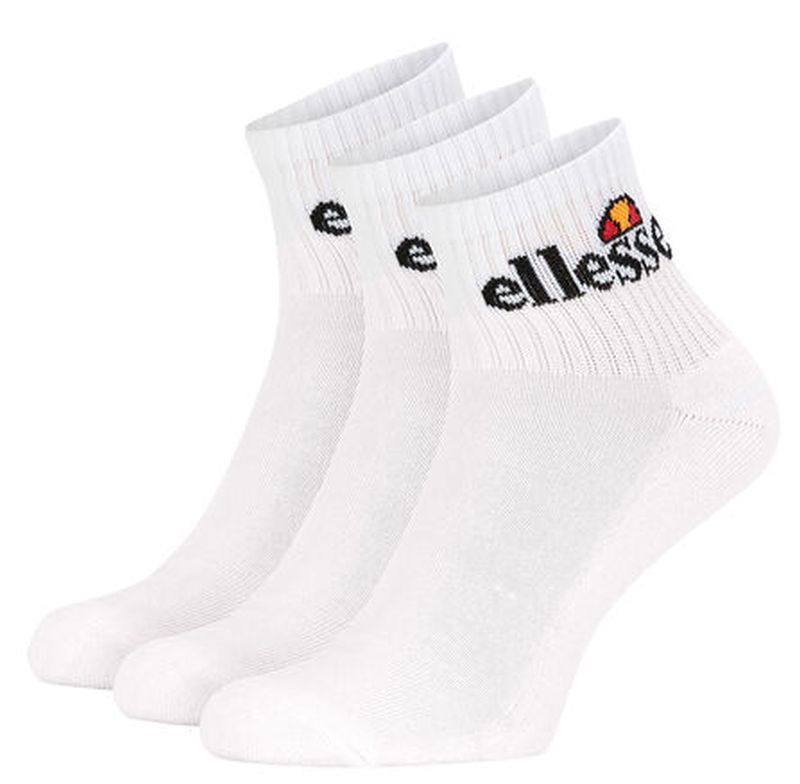 Calzini Da Tennis Ellesse Rallo P Ankle Sock Bianco Tennis Zone