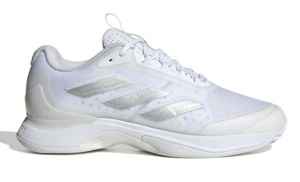 Damen-Tennisschuhe Adidas Avacourt 2 - cloud white/silver metallic/grey one