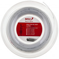 Tenisa stīgas MSV Focus Hex Ultra (200 m) - white