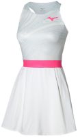 Vestido de tenis para mujer Mizuno Charge Printed Dress - Blanco