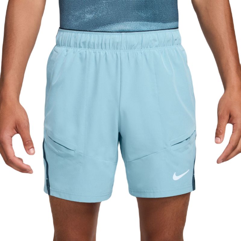 Nike Court Dri Fit Advantage 7 Tennis Short Turquesa