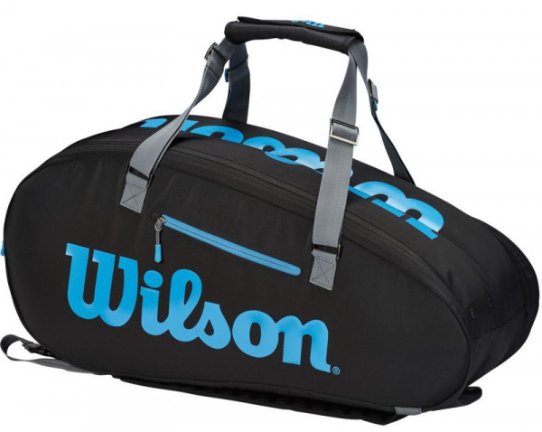  Wilson Ultra 9 Pack Bag - black/blue/silver
