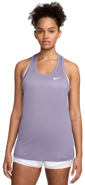 Tenisa tops sievietēm Nike Dri-Fit Racerback Tank - daybreak/white