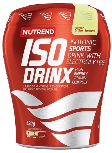 Izotonic Nutrend ISODRINX 420g - bitter lemon