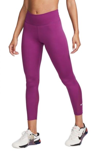 Nike One Luxe Mid Rise Tight Purple