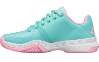 Juniorskie buty tenisowe K-Swiss Court Express Omni - aruba blue/soft neon pink/white Juniorskie buty tenisowe K-Swiss Court Express Omni - aruba blue/soft neon pink/white