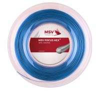 Tennis-Saiten MSV Focus Hex (200 m) - sky blue