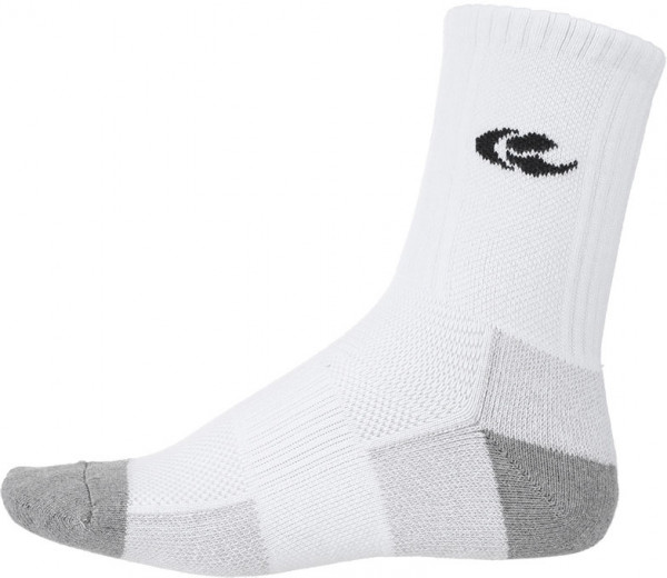 Tennisesokid  Solinco Socks 1P - white/grey