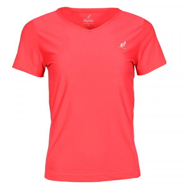 Tenisa T-krekls sievietēm Australian T-Shirt in Lift - psycho red