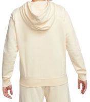 Ženski sportski pulover Nike Sportswear Club Fleece Full Zip Hoodie - coconut milk/black Ženski sportski pulover Nike Sportswear Club Fleece Full Zip Hoodie - coconut milk/black