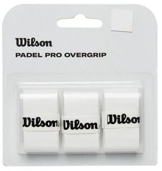  Wilson Padel Pro Overgrip 3P - white