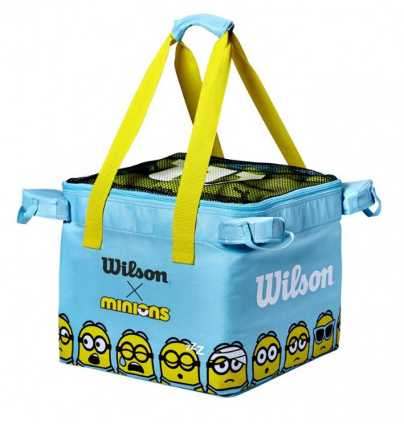Atsarginis kamuoliukų surinkėjo krepšys Wilson Minions Teaching Cart Bag - blue