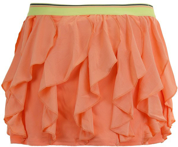 Adidas Frilly Skirt chalk coral Tennis Zone Tennisgeschaft