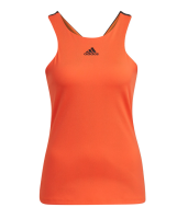 Női tenisz top Adidas Y-Tank W - impact orange/black