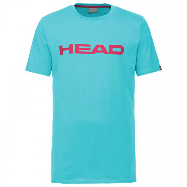 Тениска за момчета Head Club Ivan T-Shirt JR - aqua/magenta