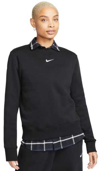 Дамска блуза с дълъг ръкав Nike Sportwear Phoenix Fleece Hoodie - Черен