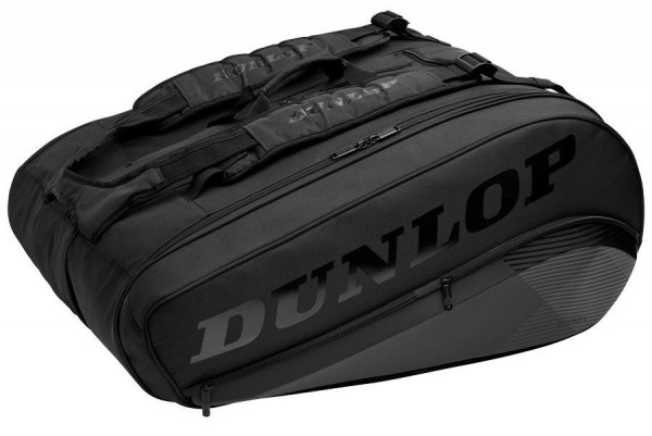 Borsa per racchette Dunlop CX Performance Thermo 12 RKT - black/black