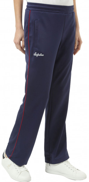 Damskie spodnie tenisowe Australian Double Pants With Piping - blu cosmo