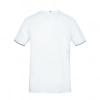 Męski T-Shirt Le Coq Sportif TENNIS Tee SS No.1 M - new optical white Męski T-Shirt Le Coq Sportif TENNIS Tee SS No.1 M - new optical white