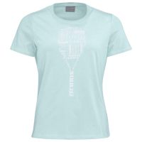 Tenisa T-krekls sievietēm Head TYPO T-Shirt W - skyblue