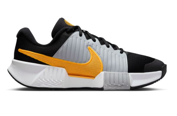 Zapatillas de tenis para hombre Nike Zoom GP Challenge Pro - black/laser orange/wolf grey/white