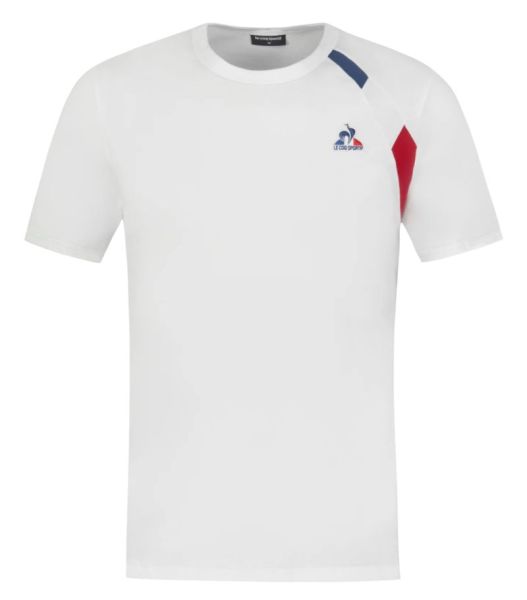 Men's T-shirt Le Coq Sportif Tricolor - White