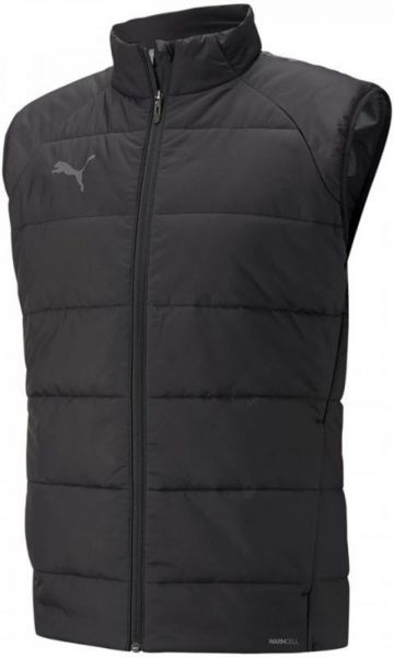 Pánská tenisová vesta Puma Team Liga Vest Jacket - black