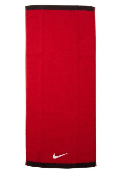 Teniski ručnik Nike Fundamental Towel Large - sport red/white