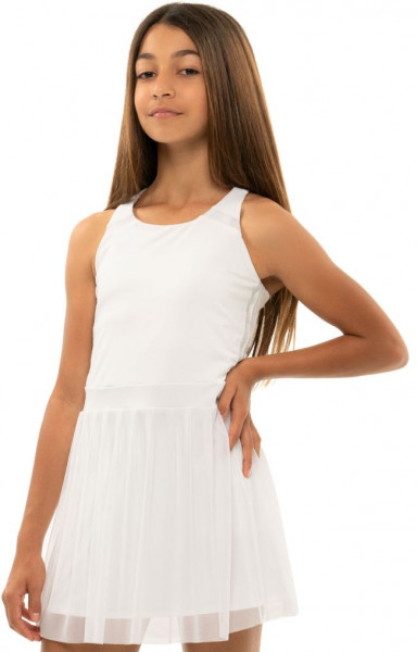 Dívčí šaty Lucky in Love Core Game Time Dress G - white