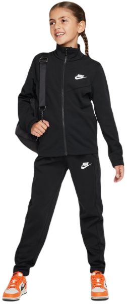 Dres młodzieżowy Nike Kids Sportswear Tracksuit - black/black/white