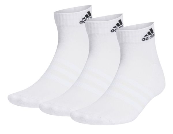 Socks Adidas Cushioned Sportswear Ankle 3P - White