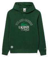 Sudadera de tenis para hombre Lacoste Sportsuit Roland Garros Edition Sport Sweatshirt - pine green