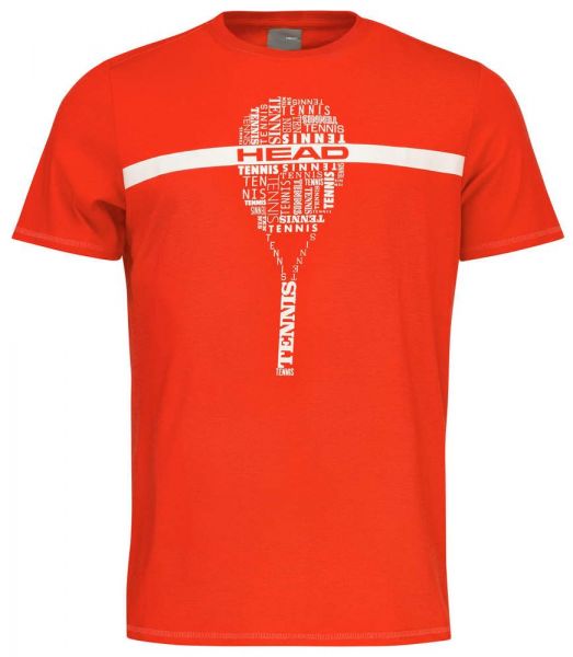 Herren Tennis-T-Shirt Head TYPO T-Shirt M - tangerine