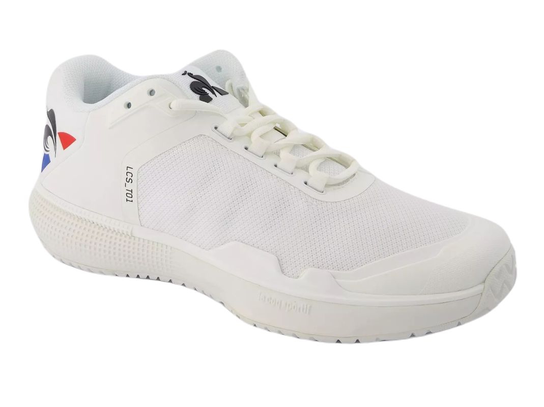 Chaussures de tennis pour hommes Le Coq Futur LCS T01 All Court Blanc Tennis Zone Boutique de tennis