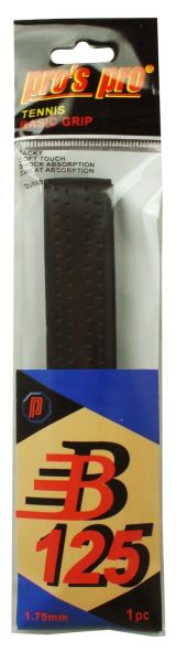 Tennis Basisgriffbänder Pro's Pro Basic Grip B 125 1P - Schwarz