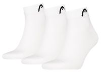 Calcetines de tenis  Head All Sports Training Quarter 3P - Blanco