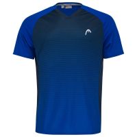 Marškinėliai berniukams Head TOPSPIN T-Shirt - royal blue/print vision