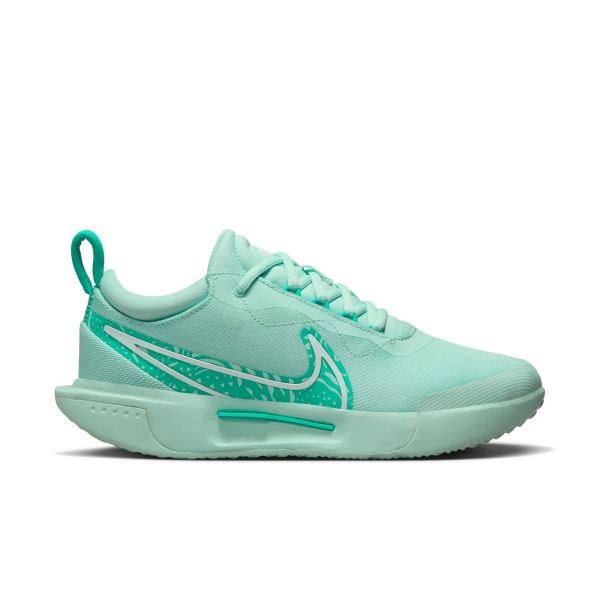Chaussures de tennis pour femmes Nike Zoom Court Pro HC - jade ice/white/clear jade