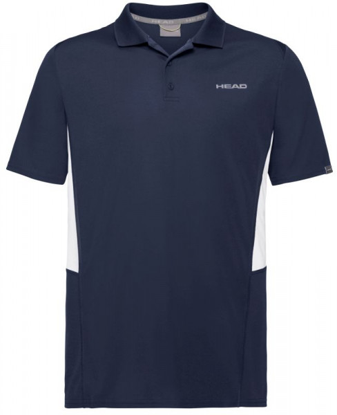 Férfi teniszpolo Head Club Tech Polo Shirt M - dark blue