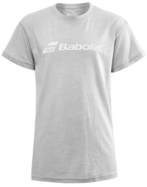 Boys' t-shirt Babolat Exercise Tee Boy - high rise heather