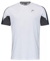Męski T-Shirt Head Club 22 Tech T-Shirt M - white/dark blue