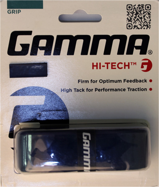 Owijki tenisowe bazowe Gamma Hi-Tech Grip 1P - blue