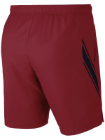 Męskie spodenki tenisowe Nike Court Dry 9in Short - team crimson/black/black Męskie spodenki tenisowe Nike Court Dry 9in Short - team crimson/black/black