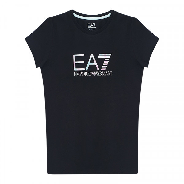 Koszulka dziewczęca EA7 Jersey T-Shirt G - black
