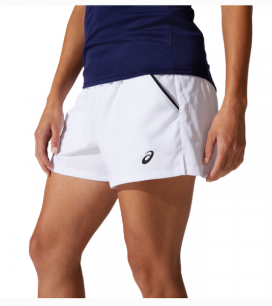 Shorts de tennis pour femmes Asics Court W Short - brilliant white