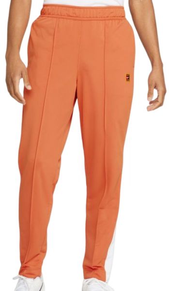 Pánske nohavice Nike Court Heritage Suit Pant M - hot curry/white
