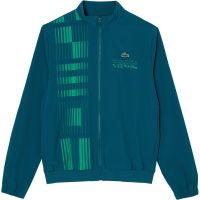 Meeste dressipluus Lacoste SPORT x Novak Djokovic Track Jacket - green/forest green