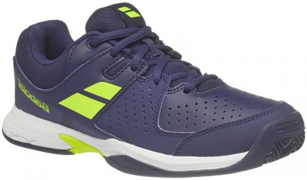  Babolat Pulsion Clay Junior - blue/fluo yellow